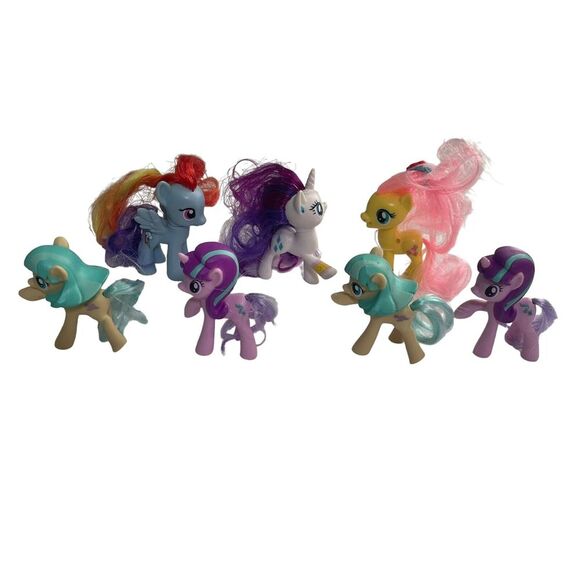 My Little Pony Mix Lot Of 7 Some McDonald's  *read*‎ - Picture 1 of 6